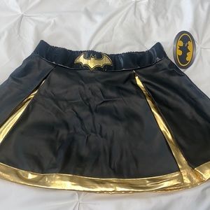 Batman / batgirl leather skirt Halloween costume